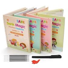 Kit de libros de caligrafía Montessori para niños
